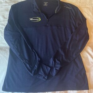 Brooks Performance Jacket - Navy Blue